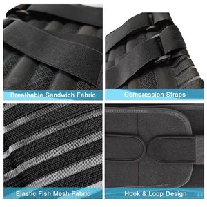 Ceinture de soutien lombaire médicale flexible et respirante avec sangle antidérapante pour soulager la douleur et améliorer la posture - Product Image 6