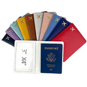 Cartera de Viaje Personalizada para Mujer y Hombre, Funda para Tarjetas de Crédito, Tarjetas de Embarque, Organizador de Documentos, Porta Pasaportes de Cuero PU - Product Image 3