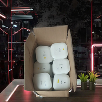 Point d'accès Wi-Fi Gigabit haute vitesse pour plafond intérieur HW 802.11ax/ac/n avec bande de fréquence 2.4G sans Mu-MIMO, entrée 5V pour usage professionnel