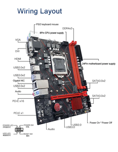 Tarjeta Madre JGINYUE H311, Memoria DDR4, H311M-G D4, PCI-E 3.0, Compatible con Memoria DDR4, Ideal para Configuraciones de Escritorio de Alto Rendimiento - Product Image 4
