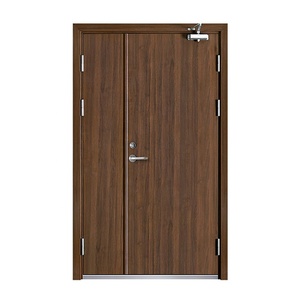 Puertas Reforzadas Modernas a <span class=keywords><strong>Precio</strong></span> de Mayoreo, Puertas de Acero Laminado en Frío de Estilo Contemporáneo para Edificios Residenciales - Product Image 4