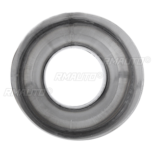 Embout d'échappement universel pour voiture 57mm-101mm, silencieux de tuyau d'échappement automobile, embout de sortie à coupe angulaire, entrée 2.25 pouces, 4 sorties - Product Image 5