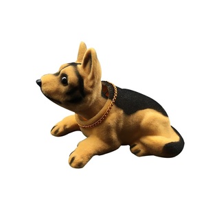 OEM Figurine de <span class=keywords><strong>chien</strong></span> à tête oscillante en résine, amusante et mignonne, pour tableau de bord de <span class=keywords><strong>voiture</strong></span>, intérieur de véhicule et maison, jouet à tête qui bouge - Product Image 3