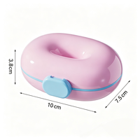Organisateur de pilules miniature à 7 compartiments - Boîte à pilules étanche et portable pour 3 repas par jour, pour pilules et compléments alimentaires, pour un usage quotidien