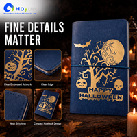 Carnet personnalisé Halloween en PU, impression numérique de haute qualité, livre pour enfants, papier offset, impression personnalisée OEM
