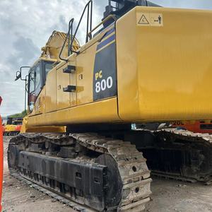 Maquinaria de equipo pesado usado de alta calidad Komatsu Pc800 Excavadora usada barata de 80 toneladas Komatsu Pc800 Pc400 - Product Image 4