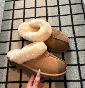 Nouveaux modèles de bottines chaudes pour femmes pour l'automne et l'hiver, avec doublure confortable en cuir véritable. Nouveaux modèles de bottes de neige pour femmes. - Product Image 2