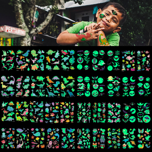 Tatuaggi per Bambini, Adesivi Impermeabili Luminosi che si Illuminano al Buio, Tatuaggi Temporanei Personalizzati - Product Image 2