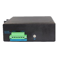 Switch Poe Industrial Gigabit SFP, Switch Ethernet con Puerto RJ45, Switch de Red Industrial SFP, Riel DIN, Fuente de Alimentación de 24V