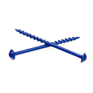 Vis à bois à trou diagonal #   Tête Huasi à rainure carrée 8 * 32 mm, à dents larges - Product Image 5