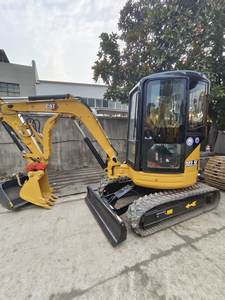 Mini-pelleuse sur chenilles japonaise d'origine 3,5 tonnes 303.5e, 95% neuve, à bas prix, avec moteur, boîte de vitesses, pompe, roulement et PLC - Product Image 5