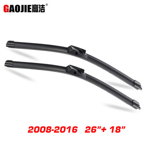 Escobillas limpiaparabrisas sin marco Gaojie para BMW Serie 6 F06 F12 F13 2011 2017 delanteras de caucho sintético - Product Image 2