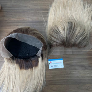 Perruque Extensions de Cheveux Os Style Droit Remy Cheveux Humains Du Vietnam - Product Image 1