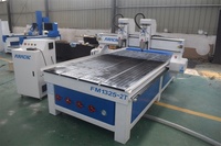 Machine de gravure et de sculpture sur bois à grande vitesse et haute précision, deux têtes, routeur CNC 3D avec contrôle PLC Syntec à vendre