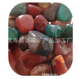 Piedras de Ágata Terry, Piedras Decorativas Naturales Pulimentadas de Colores Mixtos para Decoración de Jardín - Product Image 4