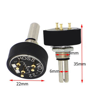 Preço de fábrica 1k 10k 20k 50k 100k 360 Graus Potenciômetro Rotativo Infinito 0.5W Tolerância +-10% WDJ22 - Product Image 2