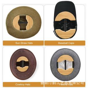Formeur de chapeaux en bois transfrontalier, extenseur de chapeau réglable, support pour casquette de baseball et de cowboy. - Product Image 4