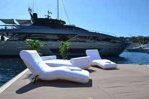 <span class=keywords><strong>Chaise</strong></span> flottante gonflable pour bateau yacht, mobilier pour piscine d'océan - Product Image 3