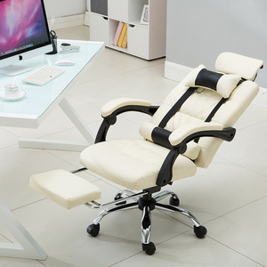 Poltrone Direzionali Girevoli con Schienale Alto al Miglior Prezzo, Sedie da Ufficio Ergonomiche di Lusso in Pelle - Product Image 5