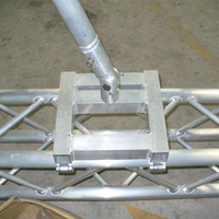 Torre de Soporte para Altavoces Line Array, 500 kg, Aleación de Aluminio, Diseño Modular, Conexión Soldada Antióxido para Exhibiciones en Suelo