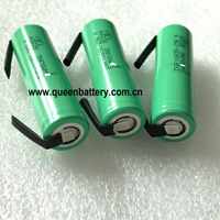 Batterie QB INR18650-25R 18650 25R 2500mAh 20A NCM Anode Certifiée KC/CE 500 Cycles Garantie 6 Mois pour Trottinettes Outils Électriques Perceuses Sans Fil