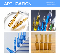 Machine remplissante aseptique complètement automatique de cachetage d'ampoule en verre d'injection