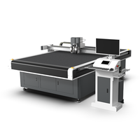 Machine de découpe oscillante CNC pour carton, vinyle, autocollants, acrylique avec CCD