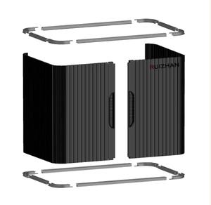 Puertas Enrollables de PVC y ABS, Puertas Corredizas Enrollables para Autocaravanas, Cocinas, Duchas y Armarios - Product Image 3