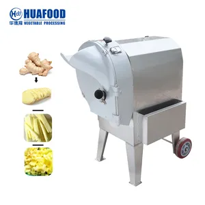 Vegetable Dicer Machine Automatic Commercial Onion Cutting Machine Leaf Root Green Vegetables Cube Strip Slice Cutter