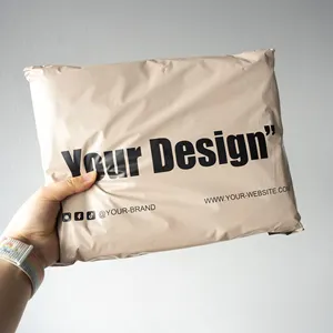 Individuelles Logo Kunststoffkurier Poly-siegel Versandtasche personalisierte Versandtaschen Umschlag bedruckte Lieferung Kleidung Versandtasche