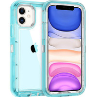 Coque de téléphone portable Flying Fashion Hard PC Cover 2 1, robuste, résistante aux chocs, transparente multicolores pour 14 13 12