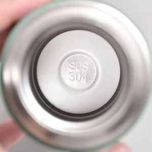 Juego de Regalo de Taza Térmica de Doble Pared Personalizada de 500 ml, Botella de Agua de Acero Inoxidable 304 de 16.9 oz, Termo Portátil, 2 Regalos Empresariales - Product Image 6