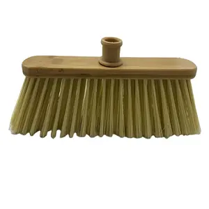 Factory hot sale bamboo indoor and outdoor sweeping cleaning broom floor broom and brush floor brooms