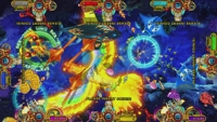 Permainan menembak Video 8 kursi Arcade populer AS 4 Phoenix Legend USA beberapa pemain permainan ikan untuk ruang permainan