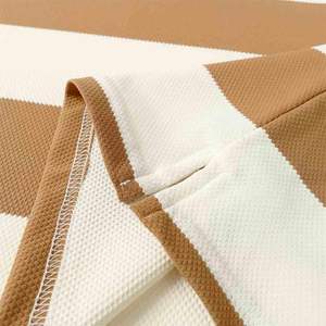 Polo à rayures personnalisées polos confortables pour hommes tissu décontracté en coton et polyester uni de rugby pour polos - Product Image 5