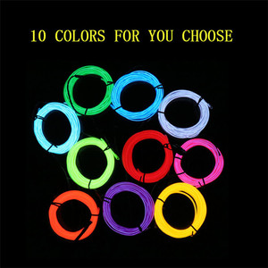 Froid Ligne de Haute qualité et Haute luminance «Polar light 3 "EL <span class=keywords><strong>FIL</strong></span>/" lumière Polaire 2 "EL <span class=keywords><strong>FIL</strong></span>/<span class=keywords><strong>fil</strong></span> <span class=keywords><strong>Électroluminescent</strong></span> - Product Image 5