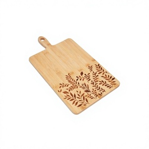 Tabla de Cortar Rectangular de Madera Maciza Ecológica y Duradera a Precio Económico, Acabado Natural, Apta para Lavavajillas, 2 cm de Grosor, Tamaño Personalizado BS - Product Image 6