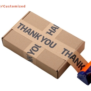 Chất lượng cao vĩnh viễn liên kết tự dính Kraft Băng giấy tráng keo đóng gói băng hộp niêm phong băng cho gói - Product Image 1