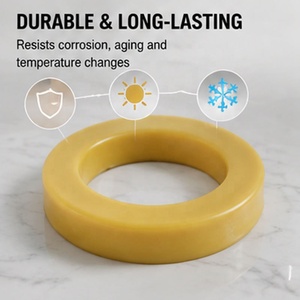 Joint d'étanchéité en <span class=keywords><strong>cire</strong></span> durable, anti-corrosion, imperméable et longue durée pour cuvette de toilettes sans bride - Product Image 6