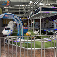 Manèges de fête foraine commerciaux, attrayants et de style mode, petits manèges familiaux pour enfants, manège de parc train à grande vitesse
