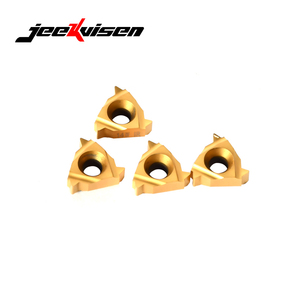 JEEKVISEN 11 IR 14W JA025P Inserts filetés revêtus PVD CVD Dureté 45HRC pour outils d'usinage multi-axes sur tour CNC - Product Image 1