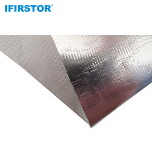 סין מייצרת בד תרמי מותאם אישית לחיתוך, בעל ציפוי אלומיניום, עמיד למים ומגן קרינה, עשוי מסיבי זכוכית. - Product Image 5