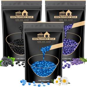 Perlas de Cera Caliente Indoloras Lifestance, Diseño de Logotipo Personalizado, Aroma a Aloe, Leche, Miel, Limón y Jazmín, Cera Depilatoria Dura Sin Resina - Product Image 6