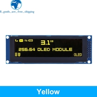 Écran OLED réel TZT de 3.12 pouces, 256x64 points, Module graphique LCD, écran LCM, contrôleur SSD1322, prise en charge SPI