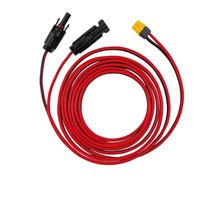 12AWG 4mm² PVC XLPE Isoliertes Solar-Verbindungskabel Stecker/Buchse Einzelkopf für Mobile Energiespeicher-Außenstationen