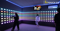 Nouveau bouton lumineux interactif à LED 2025 : Expérience de jeu immersive pour parcs d'attractions et de sports en intérieur