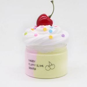2019 Popularity Hot Sale Colorful <b>Magic</b> Changing Cherry Fluffy Slime Clay Plastic - Product Image 1