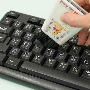Popular Cartoon Screen Keyboard Dual-<b>Purpose</b> Flexible Portable Kawaii Gadget Dust <b>Cleaner</b> with Plastic Handle - Product Image 3