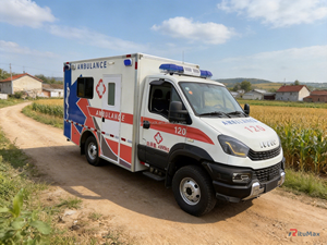 Ambulance diesel tout-terrain robuste 4x4 pour opérations de sauvetage en montagne et en forêt - Product Image 5