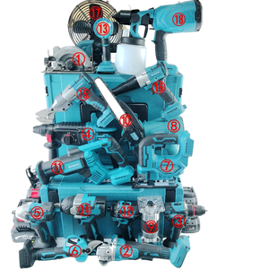 <span class=keywords><strong>Marteau</strong></span> perforateur rotatif sans fil rechargeable 5200BPM, fonction percussion, perceuse à percussion électrique, compatible avec batterie <span class=keywords><strong>Makita</strong></span> <span class=keywords><strong>18V</strong></span> - Product Image 3